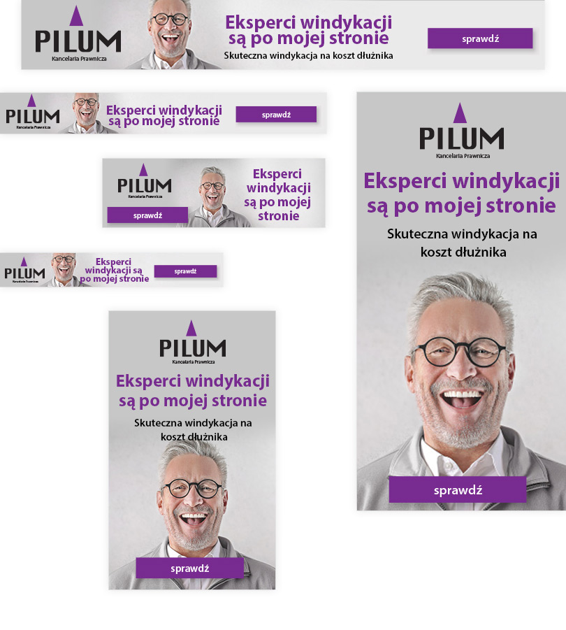 Portfolio Pilum - kampania bannerowa